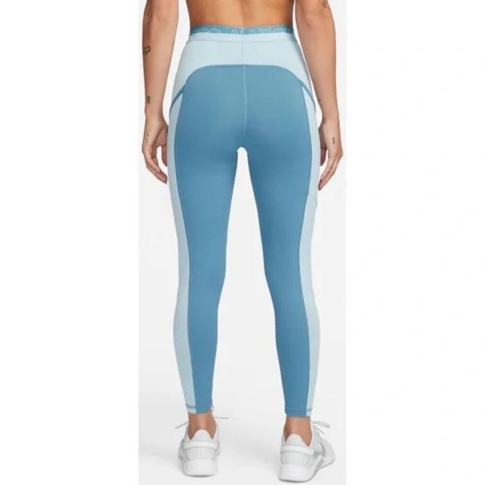 NWT Nike Women's Pro High-Waisted 7/8 Training Leggings - Picture 2 of 7